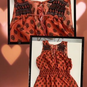 BLUSH : ORANGE DRESS